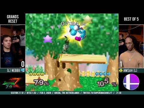 SecZ 7.0 - nebbii (Yoshi) Vs Amsah (Sheik) - Grands Set 2