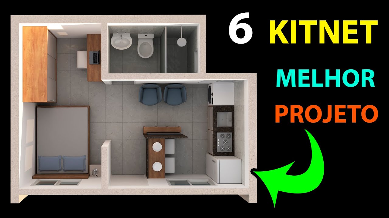 VIVER DE KITNET - 6  KITNET para ALUGAR e INVESTIR