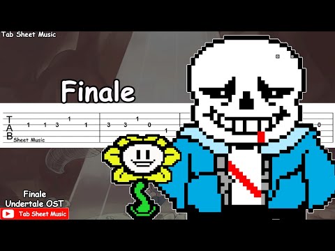 Undertale OST - Finale Guitar Tutorial