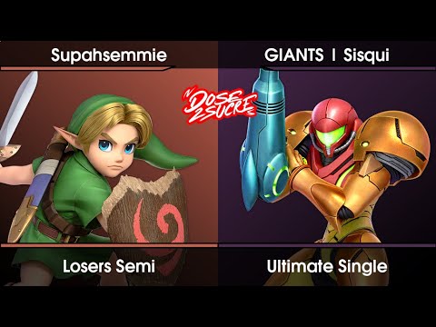 DOSE2SUCRE - 2023.01 - Supahsemmie (Young Link) Vs. Sisqui (Samus) SSBU Ultimate Tournament