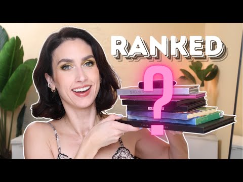 RANKING MY NEWEST PALETTES FROM WORST TO BEST! | April Eyeshadow Palette Ranking