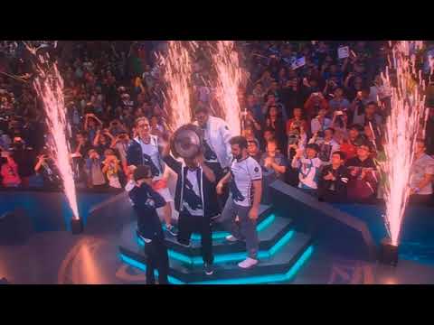 TI7 Winning Moment!! (from inside KeyArena)