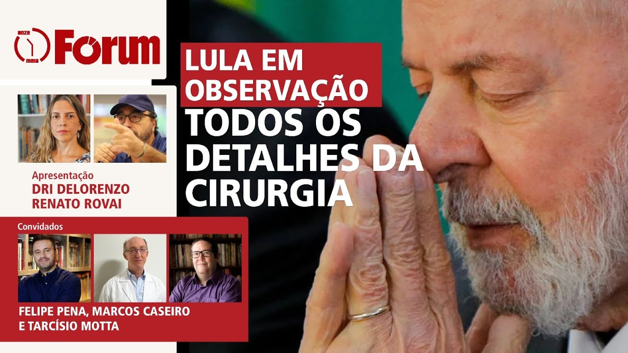 Lula internado: médico revela detalhes da cirurgia | Exclusivo: o caderninho de General Heleno