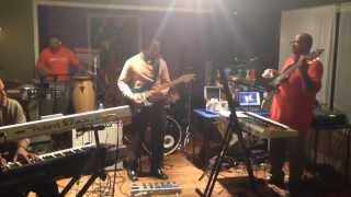 1Time Band jamming at rehearsal - Pick Up The Pieces (Cover)