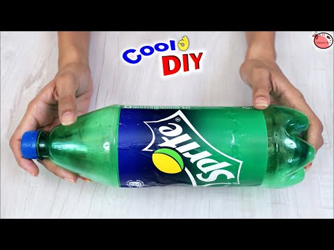 Plastic Bottle Craft Idea || DIY Waste Material Craft Idea #handmadecraft Video