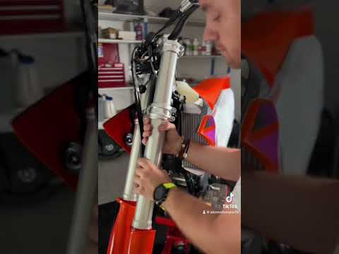 Montage des tes de fourche xtrig rocs pro