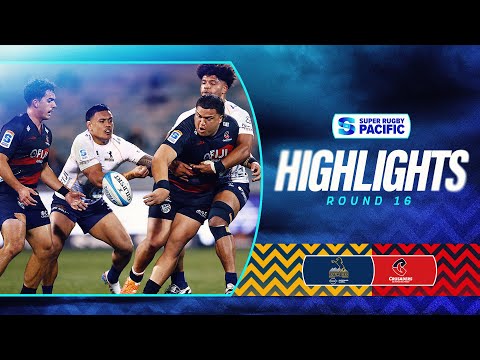 HIGHLIGHTS | BRUMBIES V CRUSADERS | Super Rugby Pacific 2025 | Round 16