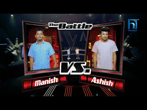 Ashish Rayamajhi Vs Manish Chaudhary "Chaubandi Choli..."The Voice of Nepal Season 4- 2022