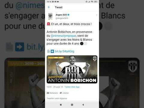 🚨 ANTONIN BOBICHON SIGNE 4ANS A ANGERS SCO EN PROVENANCE DE NIMES ! INFO MERCATO SPORT DU JOUR #6