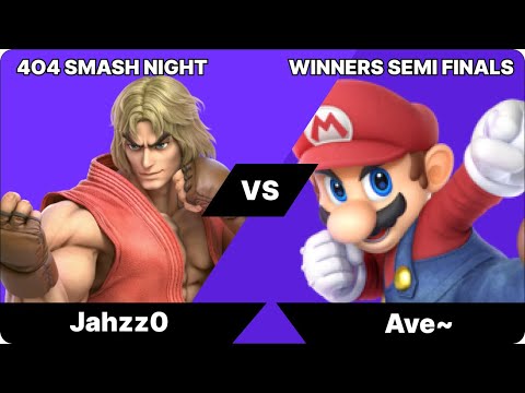 4o4 Smash Night - Jahzz0(Ken) vs Ave~(Mario)