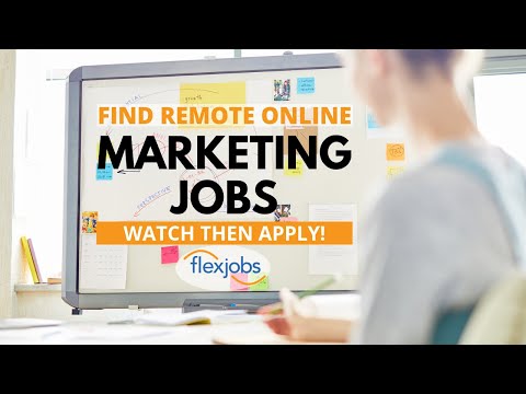 5 Online Marketing Jobs You Can Do From Home And Where To Apply