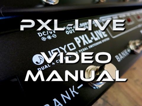 Joyo PXL-Live Dual 4-Channel Switcher 2010s - Black image 2