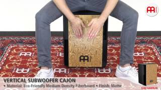 Video thumbnail for MEINL Percussion - Vertical Subwoofer Cajon (CAJ6MB-M) by MEINL Percussion Official