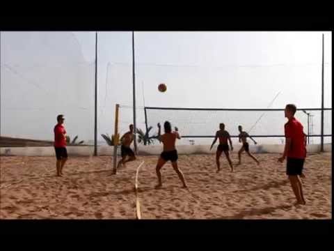 Trainingskamp Tenerife 2015 - Beach Voetvolley