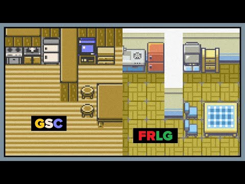 Reskinning the Johto Player's House Into Kanto #pokemon #hoenn #kanto #gen1 #gen2 #pixelart #pixel
