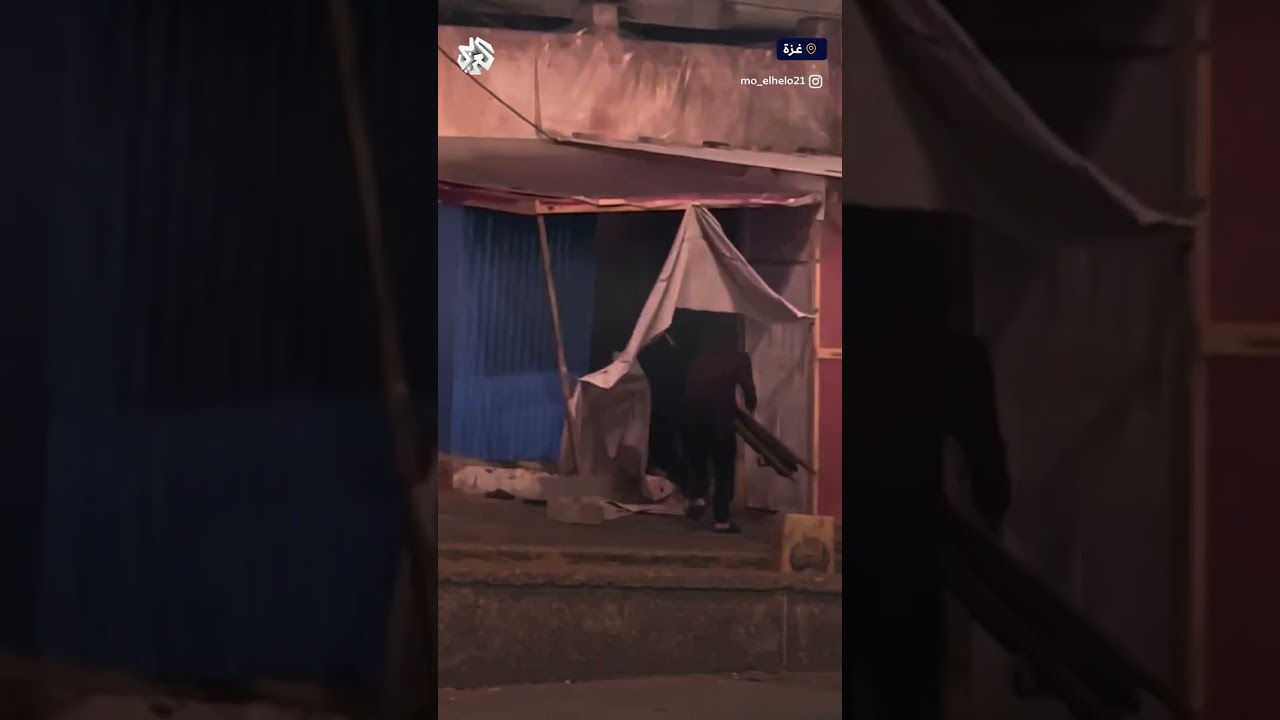 ممرضه فلسطينيه تخاطر بحياتها لاجل انقاذ جريح