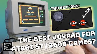 Ultimate Atari ST & 2600 Controller Hack - 2 Buttons Are Better Than One!