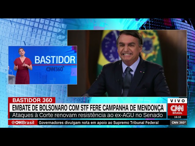 Embate de Bolsonaro com STF prejudica campanha de André Mendonça