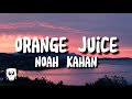 Noah Kahan Orange Juice Lyrics