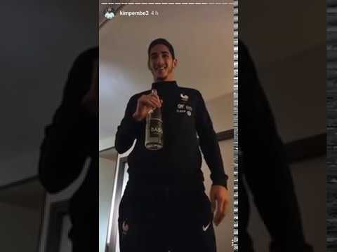 Bizutage de Yann Bodiger en équipe de France Espoirs