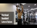 Overhead DB Lateral Raises 廣東話旁白 | #AskKenneth