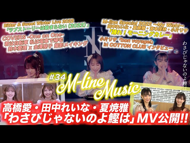 高橋愛・田中れいな・夏焼雅の3人が歌う『わさびじゃないのよ鰹は』のMVが解禁! 3 YouTubeサムネイル