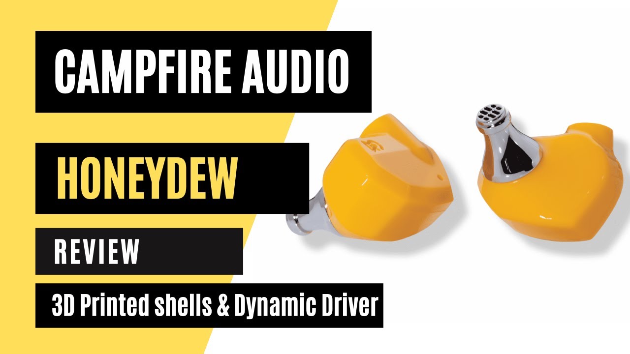 Campfire Audio Honeydew Earphone Review - Bassheads best? - YouTube