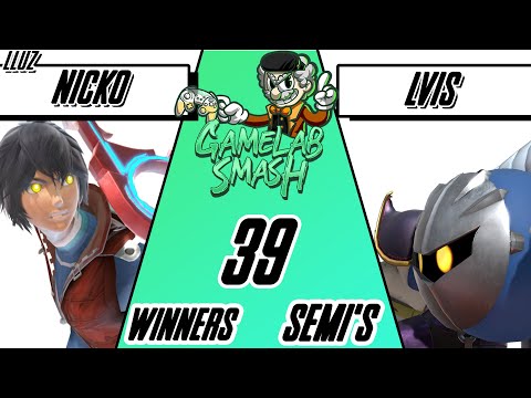 GameLab-Smash #39 L-Vis (MetaKnight) Vs Nicko (Shulk)
