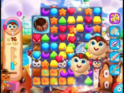 Cookie Jam Blast Level 737 - NO BOOSTERS 🍪 | SKILLGAMING ✔️