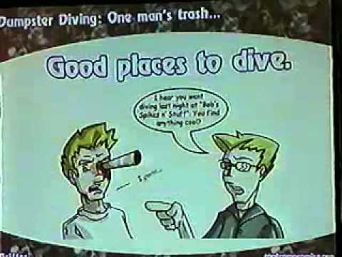 DEF CON 11 Hacking Conference Presentation By Grifter - Dumpster Diving - Video