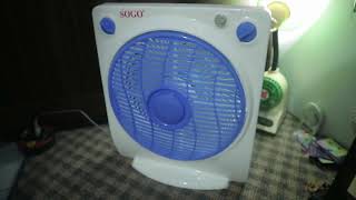 12" Sogo Rotating Louver Box Fan | 2023
