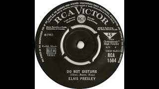 (49b) Elvis Presley - Do Not Disturb
