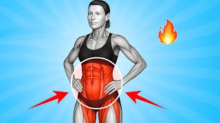 Do This 30-Min Standing Abs Workout Every Morning to Get a Flat Belly Fast | 1 Week Results Shocking