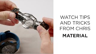 Bulova How to Choose the Right Watch Material