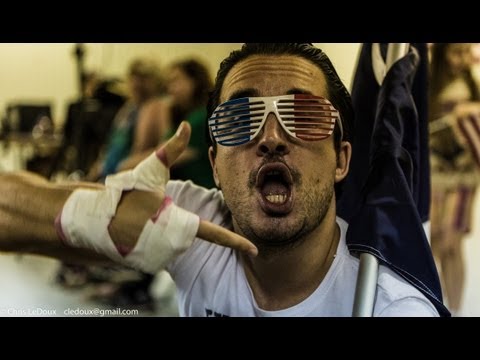 French Wrestler Romeo and Hacksaw Jim Duggan