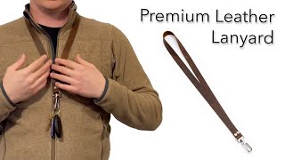 Premium Leather Key Lanyard | ROG Handmade