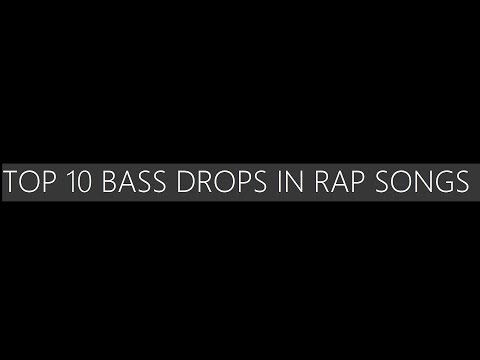🔥TOP 10 BASS DROPS IN RAP SONGS🔥
