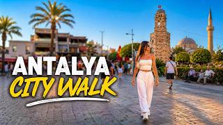 Turkey's Most Underrated City? Antalya Walking Tour 2026 🇹🇷