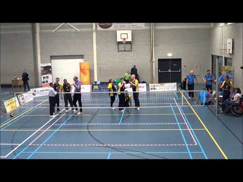 Zitvolleybal VC Sarto 1 - VC Spaarnestad 1 (2/2)