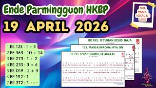 Download lagu Ende Parmingguon | 19 April 2026 | HKBP | MISERICORDIAS DOMINI | Musik, Not, Vocal, dan Lirik mp3