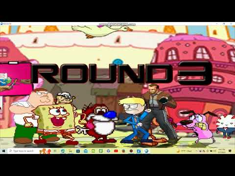 Sandal M.U.G.E.N Request 33: Team Spongebob vs Team George Goodlake
