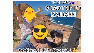 【オーストラリア🇦🇺】パースからカルバリーへロードトリップ🥳