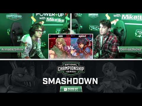 NCS Smashdown Minor (Feb. '20) - Armada|Smirk (Terry, Ken) Vs. Demise|Nicko (Byleth, Shulk) - WQF