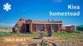Leaves rat race, digs himself remote earthen home with underground rotunda