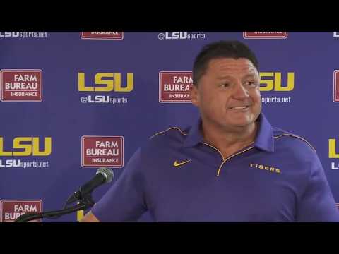 Ed Orgeron's full LSU-Alabama post-game interview