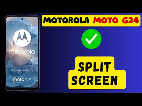 Split Screen Motorola Moto G24 || How to use multiple screens || Multiple screen settings