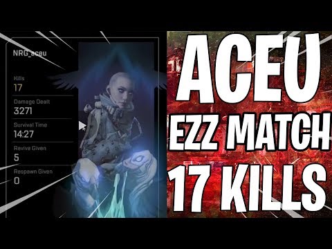 APEX GOD NRG ACEU - THIS IS EASY - 17 KILLS 3.5K DMG - R-99 & PEACEKEEPER - Apex Legends Highlights
