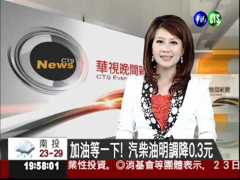 加油等一下! 汽柴油明調降0.3元