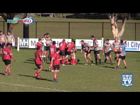 2017 RAMS NHRU Round 14 Premier 2 Highlights - Waratah Vs Southern Beaches