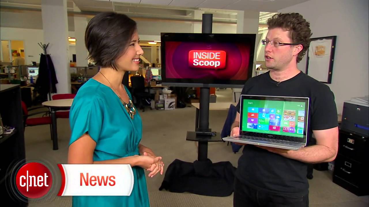 CNET News - Getting our hands on touch-enabled Windows 8